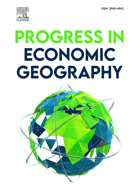 Go to journal home page - Progress in Economic Geography